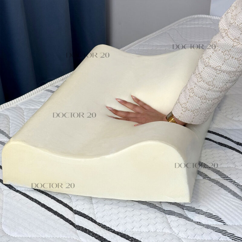 بالش طبی مموری فوم دکتر20 مدل موج سایز لارج پلاس(+L) - تصویر 2